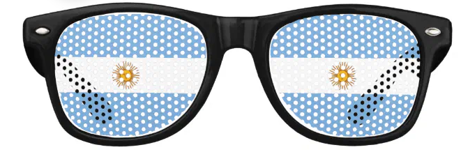 Argentina Flag Glasses